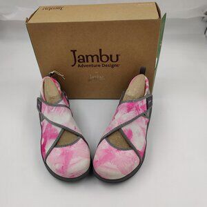 Jambu Millie ECO Walking Shoes, Pink Abstract, Women's Size 6.5